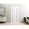 Sartodoors Sliding Closet Bi-fold Doors 64 x 80in, Veregio 7288 White Silk W/ Frosted Glass, Sturdy Tracks VEREGIO7288BF-WS-64 - alternate 3